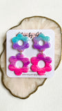 Mermaid Collection Earrings - Flowers