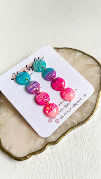 Mermaid Collection Earrings - Drops